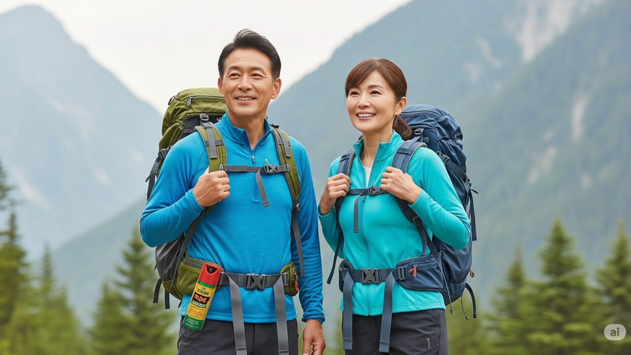 熊よけスプレーがおすすめ！夫婦で安全に登山するための必須準備