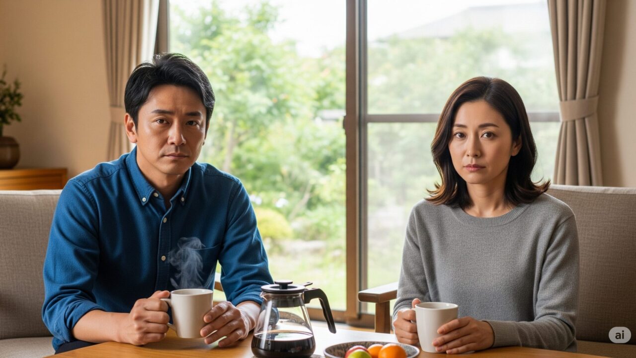 夫婦で会話がない生活が続くとつまらない未来になる